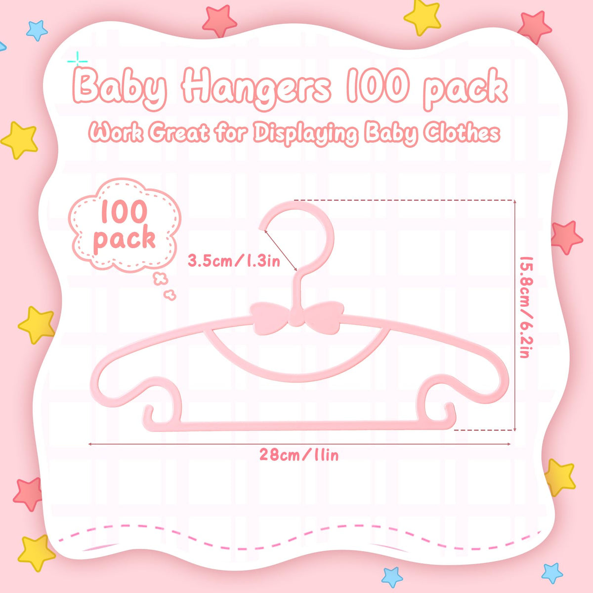 Ovveroche ultra-thin baby hangers maximize closet space without bulk