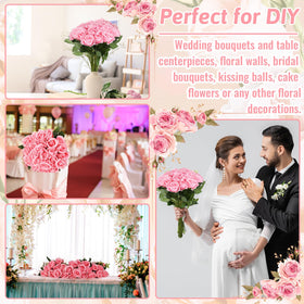 Ovveroche durable silk stems enable flexible bouquet designs