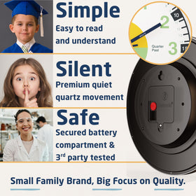 OWLCONIC bedroom learning clock supports daily routines in a calm space