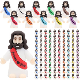 Owurha Jesus Love You red mini figure, ideal for Easter egg fillers and decor