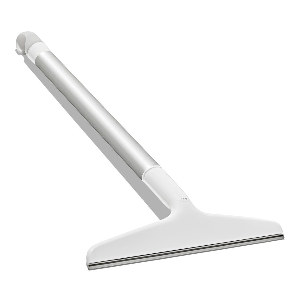 OXO Good Grips aluminum extendable squeegee handle for hard-to-reach glass