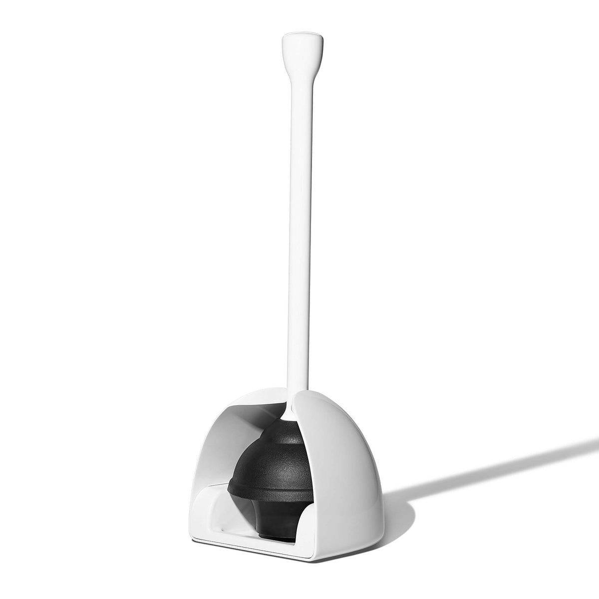 OXO Good Grips drip tray-equipped cover catches drips and keeps areas tidy.