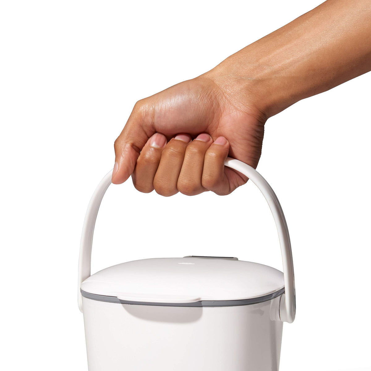 OXO Good Grips bin rotating handle eases transporting waste