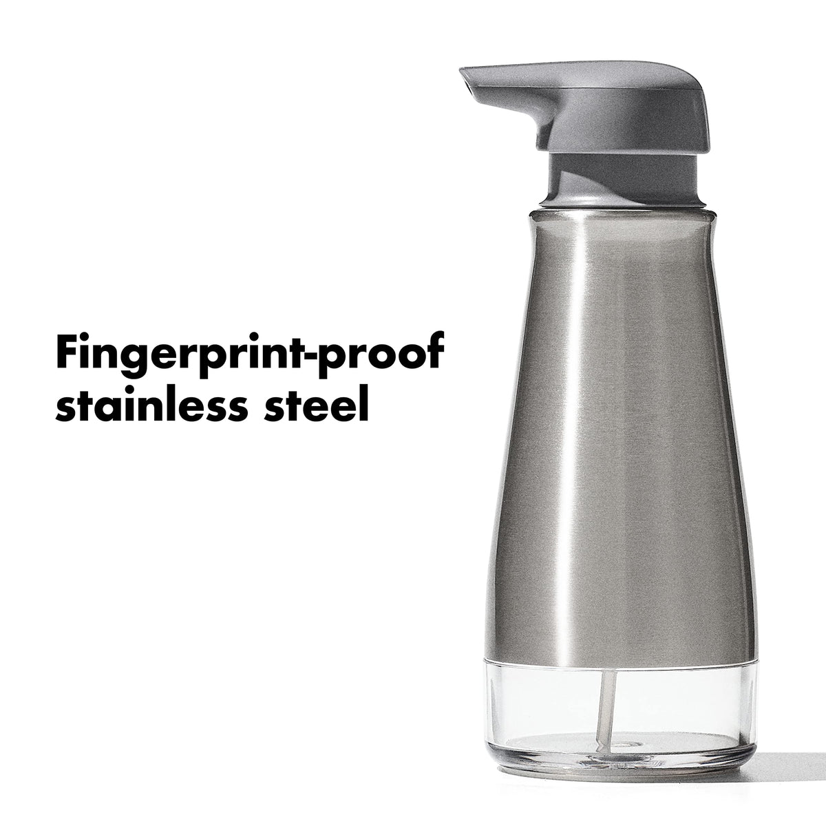 OXO Good Grips foaming soap dispenser wide mouth for simple filling