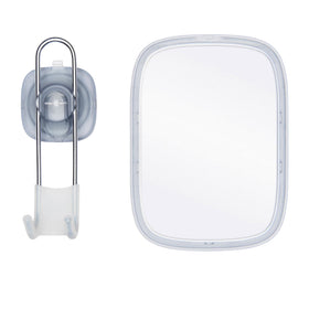OXO Good Grips shatterproof mirror highlights a durable acrylic surface for daily use.