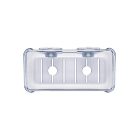 Lever-activated StrongHold cups secure the unit on smooth surfaces.