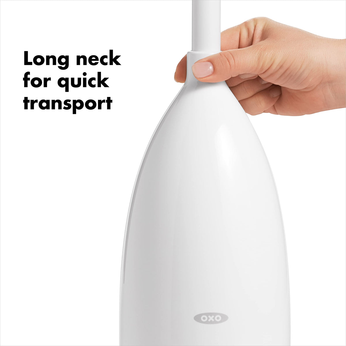 OXO Good Grips neck flex improves maneuverability during brushing