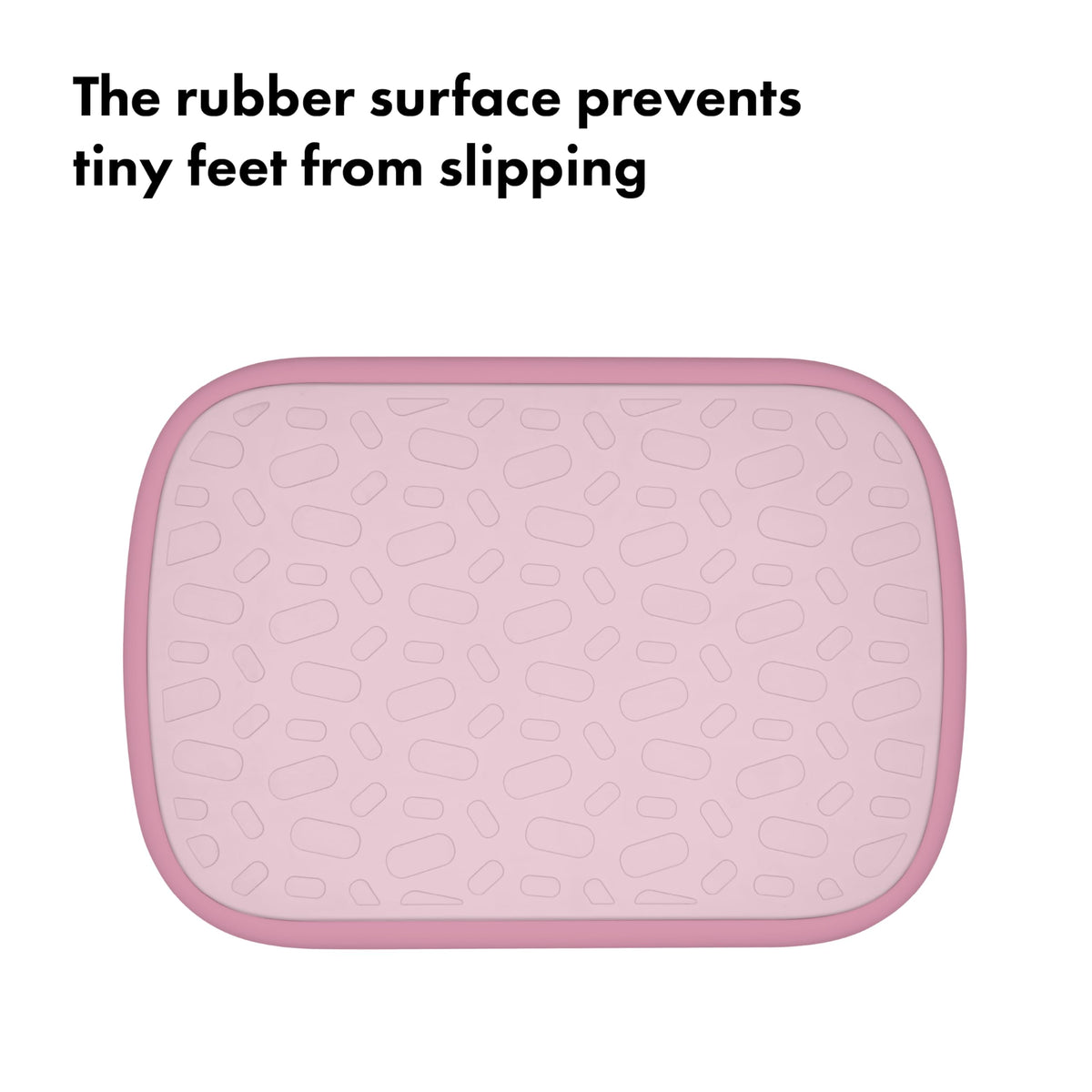 OXO Tot Step Stool Blossom soft-handles make carrying between rooms easy