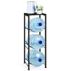 OYEAL 5 gallon water bottle holder, front view, space-saving.