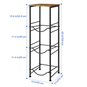OYEAL 5-gallon water bottle holder 3-tier assembly area demonstrating quick setup.