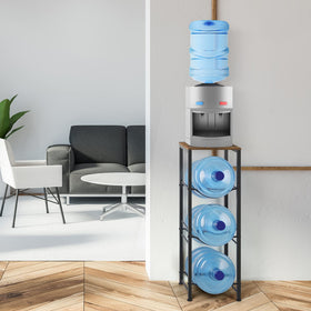 OYEAL kitchen setup with water rack installed for easy access.