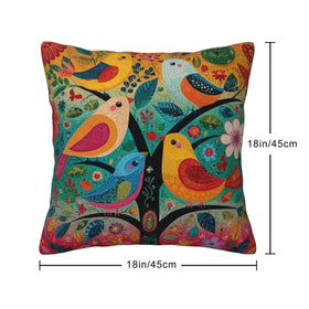 oyebn living room decor featuring four pillow covers on a couch