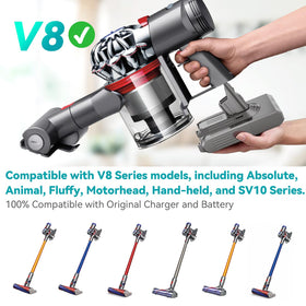 OYLIETORA V-8 battery installation shows easy fit across all V8 models.