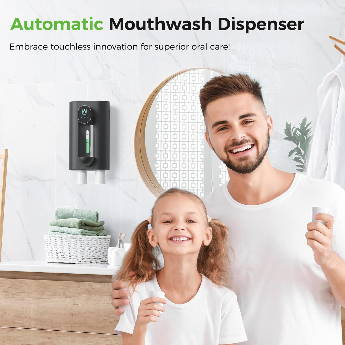 Oylik magnetic cup connects securely for clean, drip-free operation