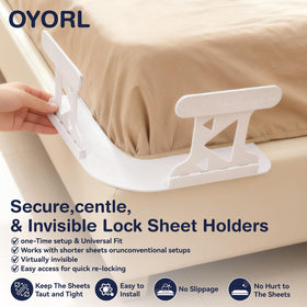 OYORL three-point triangle hold distributes tension for stability