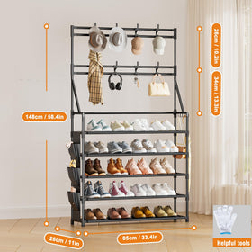 OYREL top hooks detail for hats and accessories.
