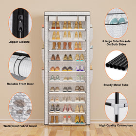 Wide view of the OYREL rack fitting into a modern room.
