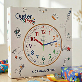 Oyster&Pop non-ticking design ensures quiet study