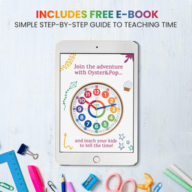 Oyster&Pop eBook included image shows time-teaching tips.