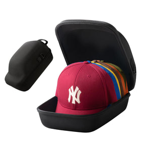 Ozueccr hard hat travel case crush proof exterior protects caps during travel