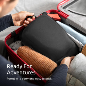 Ozueccr hard hat travel case soft padded interior guards against scuffs