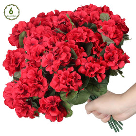 PABREY UV-resistant faux flowers stay vivid without watering.