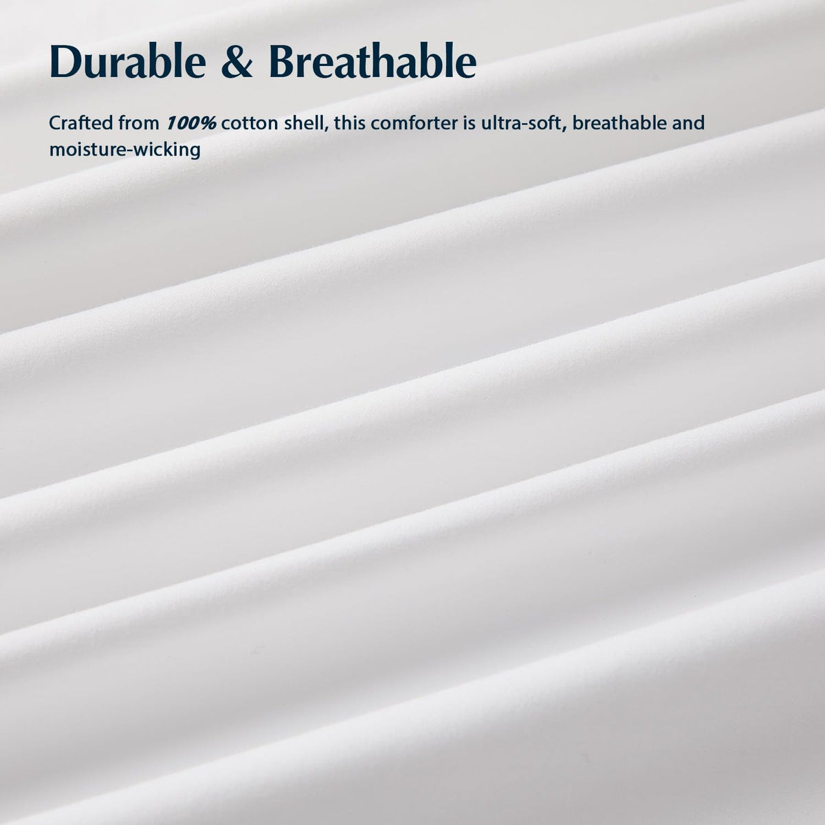 Pacific Coast ethical-fill RDS and OEKO-TEX label communicates responsibly-sourced luxury.