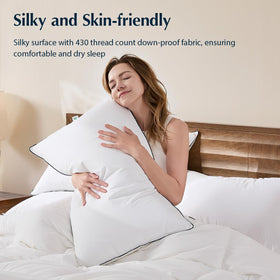 Pacific Coast hotel collection pillows with silky feel and premium fill