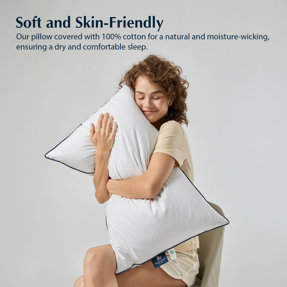 Pacific Coast hotel-quality pillow pack for luxurious at-home comfort