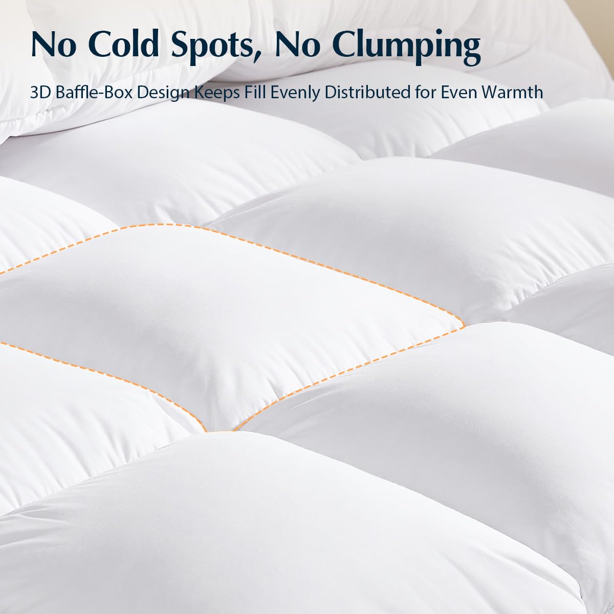Pacific Coast hypoallergenic and odor-free comforter