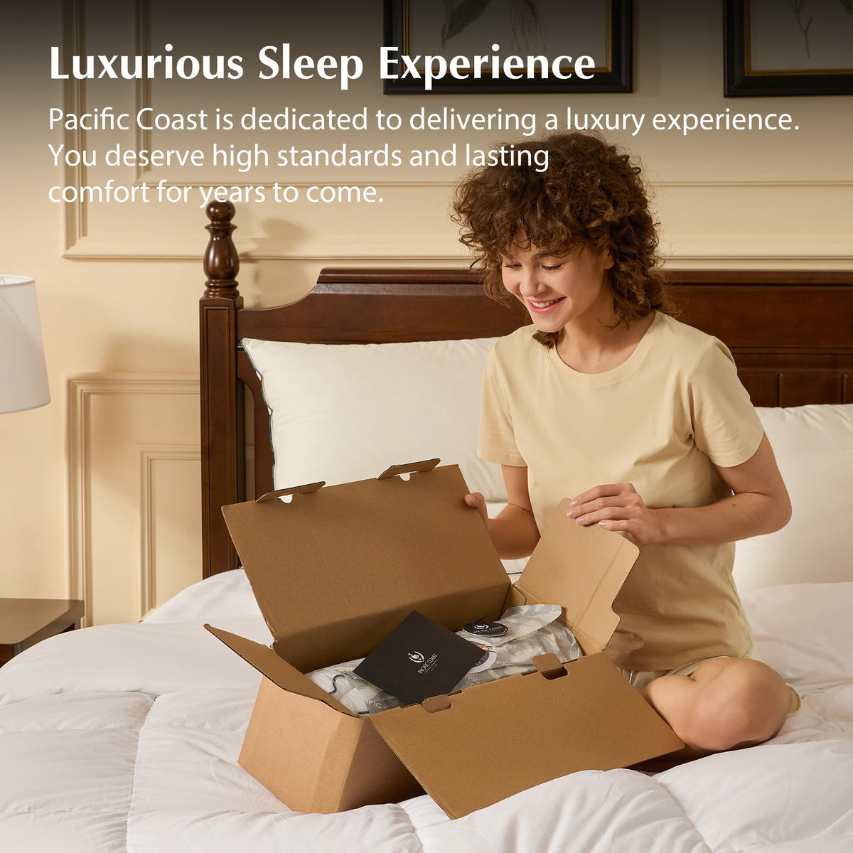 Pacific Coast pillow hypoallergenic deep-cleaned for sensitive sleepers