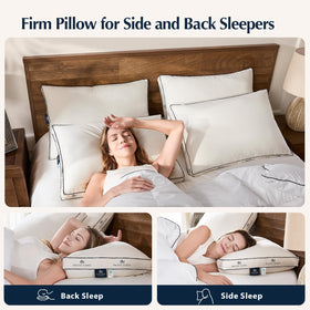 Pacific Coast premium feather fill offers cloud-soft comfort with loft.