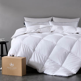 Pacific Coast premium goose down fiber comforter with breathable 420TC cotton shell