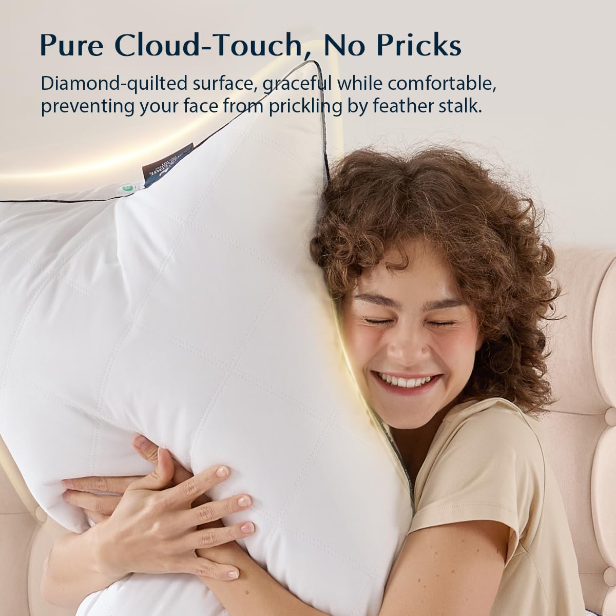 Pacific Coast pillow loft and breathability for cooler, comfortable nights.