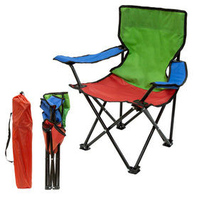 Pacific Play Tents Super Chair folded in carry bag for easy transport