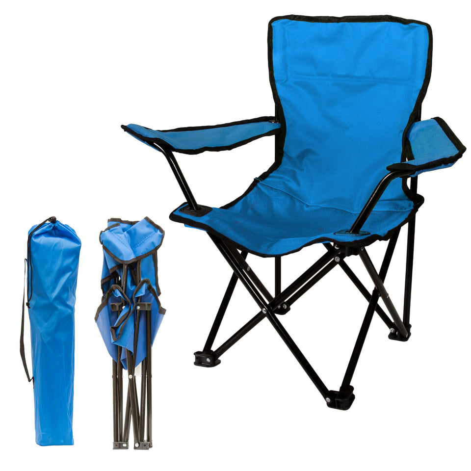 Pacific Play Tents Super Chair folding close-up for easy storage