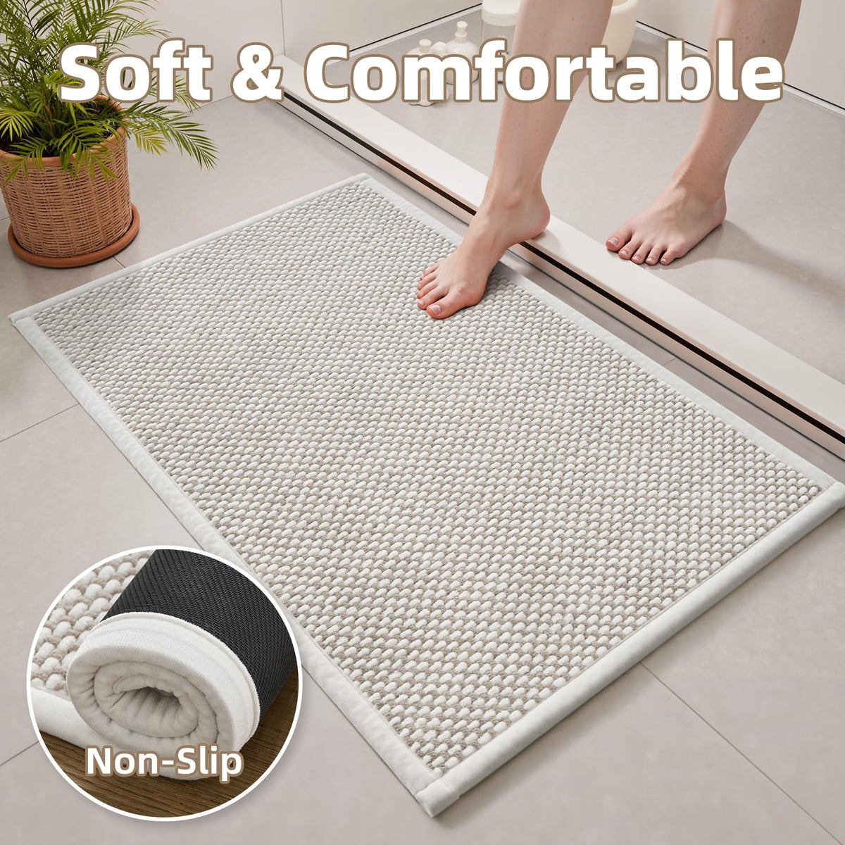 PADOOR mat under door fits low-profile design without obstructing movement