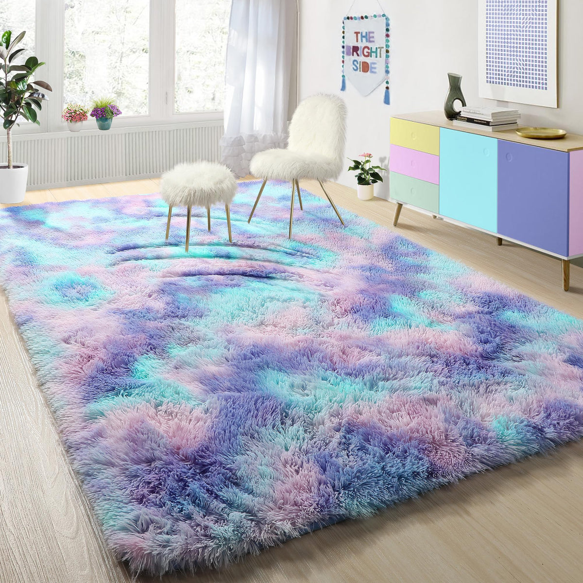 PAGISOFE cleaning-ready rug designed for easy maintenance
