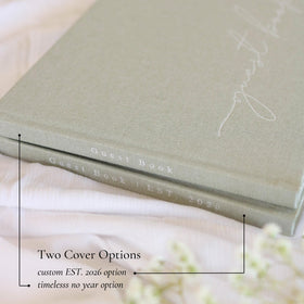 Paige McRae 100 page guest book for lasting memories