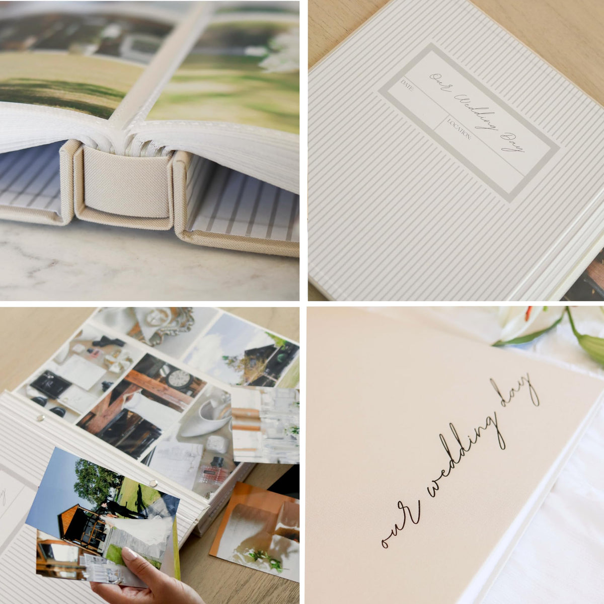 Paige McRae album size 13x12x2 for table-ready display