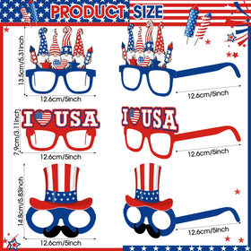 Pajean 1776-2026 eyeglasses showcase commemorative design for memorable party moments.