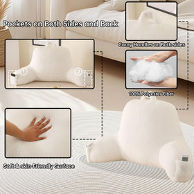 PAJEO 17-inch compact pillow fits small spaces