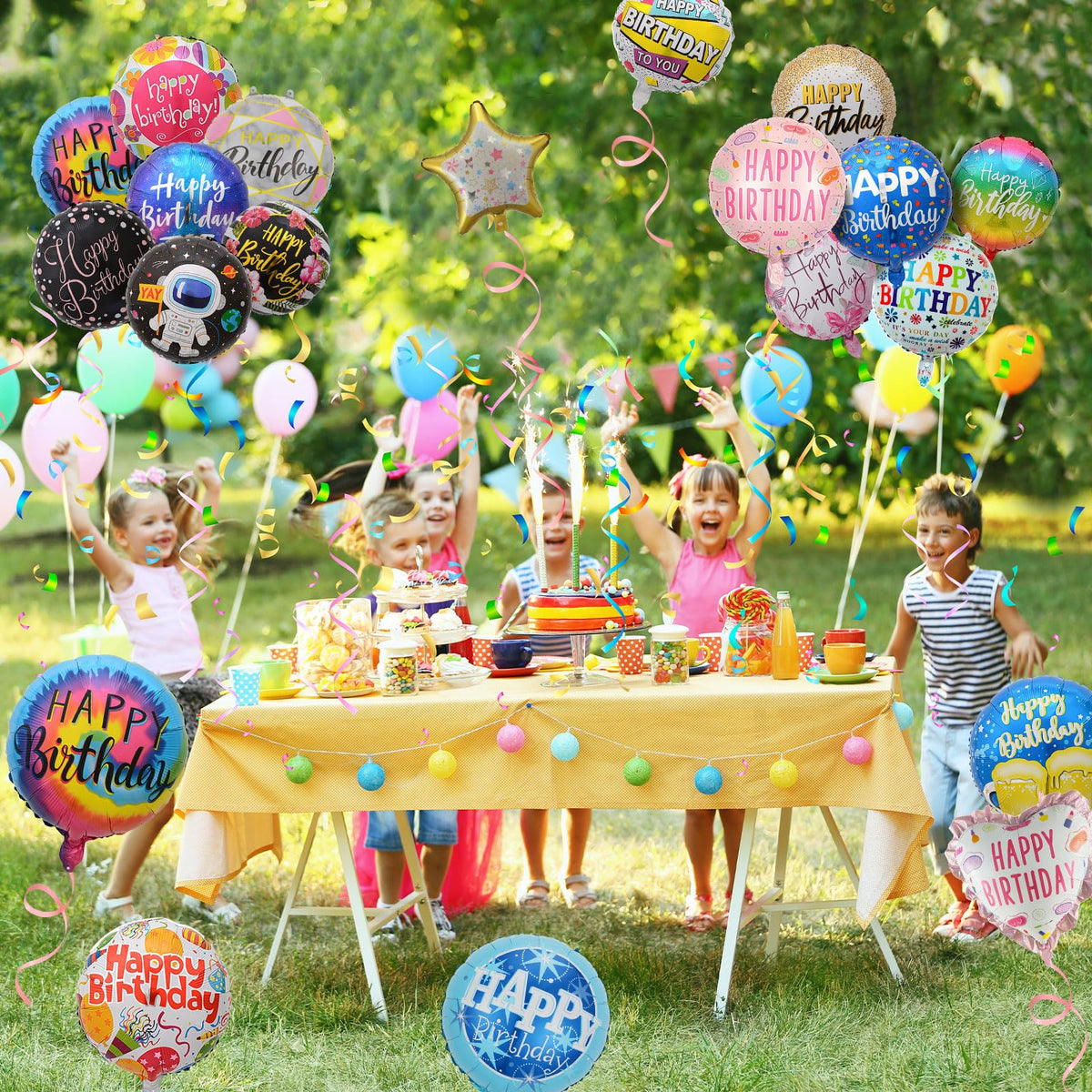 PAKESI balloons ideal for baby showers and anniversaries with timeless appeal.