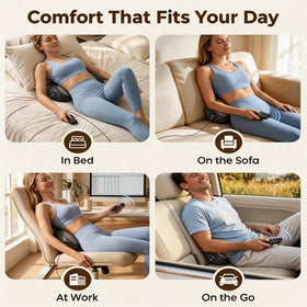 PakWizz removable breathable cover keeps the pillow clean and fresh.