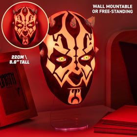 Paladone Darth Maul light USB or battery powered flexibility.