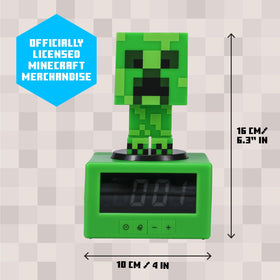 Paladone Creeper night light glow in a dim bedroom