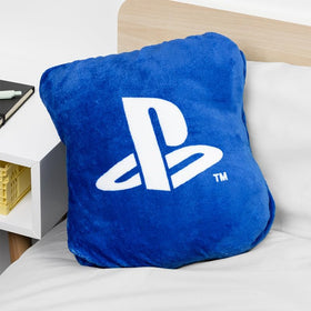 Paladone soft fluffy throw delivers plush warmth during gaming.
