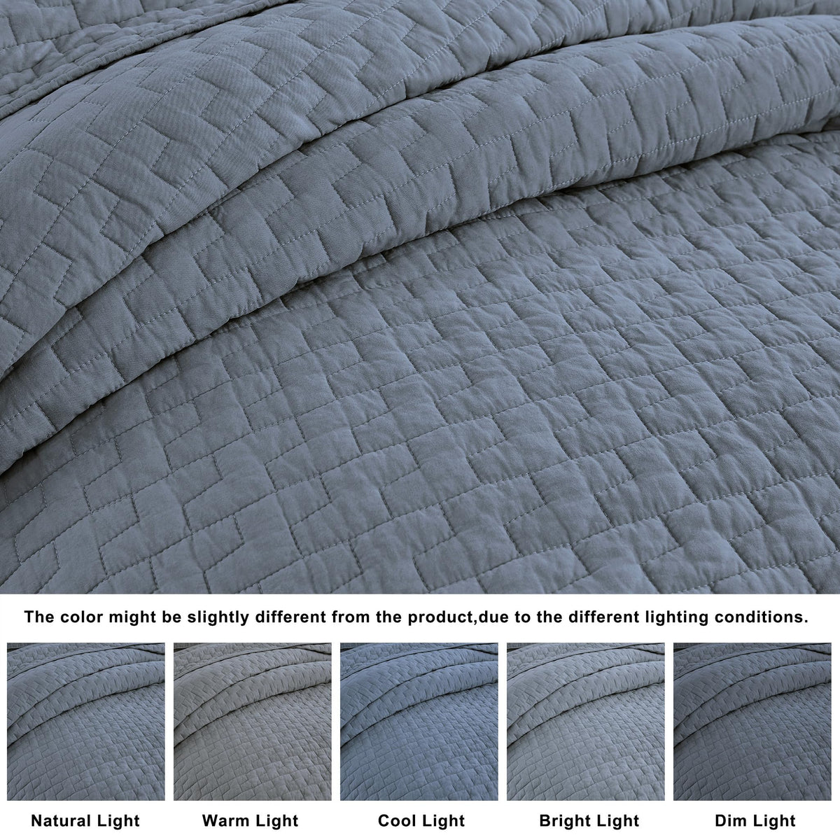 Palassio pillow shams complete the set with a coordinated look and simple care.