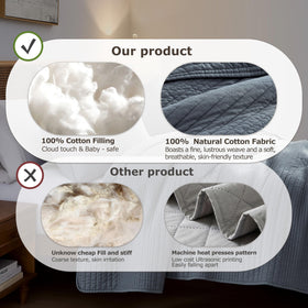 Palassio easy-care fabric machine washes well and resists fading.