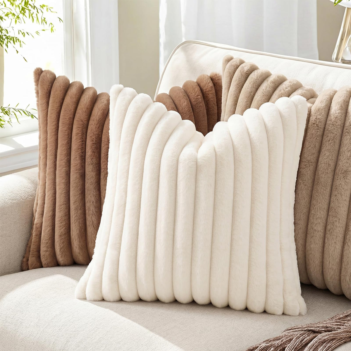 Pallene hidden zipper pillow cover keeps inserts secure and clean